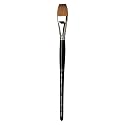 da Vinci Watercolor Series 1301 Maestro Paint Brush, Flat Kolinsky Red Sable, Size 18