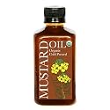 Daana Mustard Oil: CERTIFIED USDA ORGANIC, EXTRA VIRGIN, COLD PRESSED (12 oz)