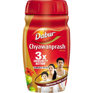 dabur 3x chyawanprash immunity booster with 40 ayurvedic herbs