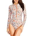 Daci Women One Piece Long Sleeve Swimsuits