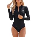Daci Women One Piece Long Sleeve Swimsuits