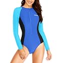 Daci Women One Piece Long Sleeve Swimsuits