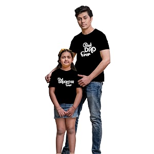 Dad Daughter Combo T-Shirts Best Dad Ever