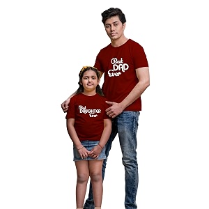 Dad Daughter Combo T-Shirts Best Dad Ever
