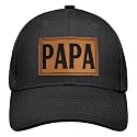 Dad Hats,Birthday Gifts for Men,New Father Gifts,Papa Mesh-Back Baseball Cap Papa Trucker Hat