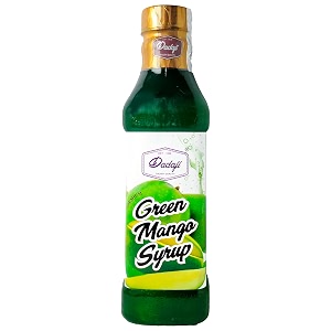 dadaji green mango syrup  750ml  sweet and refreshing sharbat  cool summer refresher with real green mango  perfect for cocktails mocktails amp juices  ready to mix