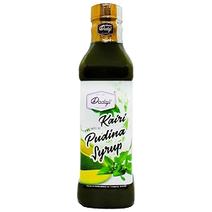 dadaji kairi pudina raw mango mint syrup  750ml  mixer for kairi pudina raw mango mint mocktails cocktails drinks amp juices  summer sharbat