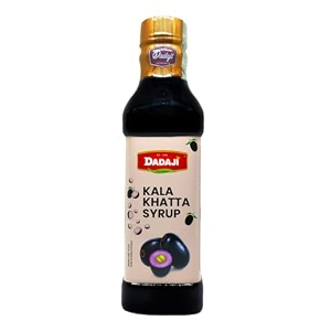 dadaji kala khatta syrup  750ml  mixer for kala khatta mocktails cocktails drinks amp juices  summer sharbat