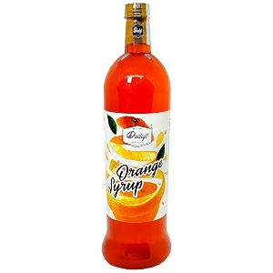 dadaji orange syrup  1ltr  mixer for orange mocktails cocktails drinks amp juices  summer sharbat