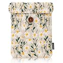 Dadanism 6-7 Inch Embroidered Daisy Floral Padded