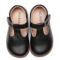 DADAWEN Girl's Classic Mary Jane School Uniform Shoes Flat Dress Shoes