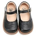DADAWEN Girl's Classic Mary Jane School Uniform Shoes Flat Dress Shoes