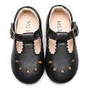 DADAWEN Girl's Classic Mary Jane School Uniform Shoes Flat Dress Shoes