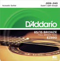 Daddrio Acoustic EZ 890 Super Light Gauge
