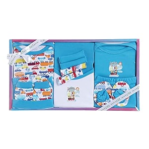 daddy - g new born unisex baby39s gift set -13 pieces turquoise
