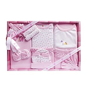 daddy - g new born unisex baby39s gift set -13 pieces pink