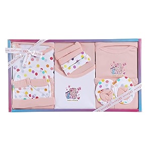 daddy - g new born unisex baby39s gift set -13 pieces peach