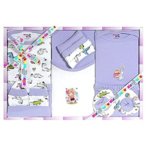 daddy - g new born unisex baby39s gift set -13 pieces blue