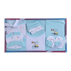 daddy - g new born unisex baby39s gift set -13 pieces mint green