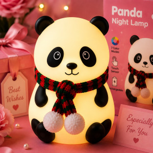 DaduGirase Panda LED Night Lamp Soft Silicone
