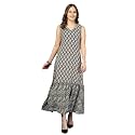 Daevish New Rayon Floral Printed Sleeveless Fit