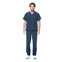 Dagacci Medical Uniform® Men's V-Neck Cargo Scrubs