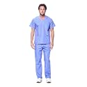 Dagacci Medical Uniform® Men's V-Neck Cargo Scrubs