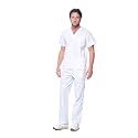 Dagacci Medical Uniform® Men's V-Neck Cargo Scrubs