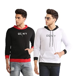 dagcros boy39s full sleeve printed cotton hooded t-shirts combo-bd5bd6