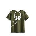 Dagcros Boy's Full Sleeve Printed Cotton Hooded T-Shirts, Combo-BD5+BD6