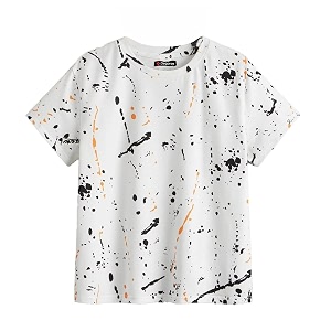 Dagcros Boys Half Sleeve Printed Cotton Regular