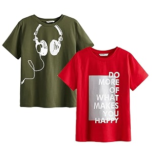 Dagcros Boys Half Sleeve Round Neck Cotton