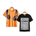 Dagcros Boy39s Half Sleeve Round Neck Cotton