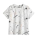 Dagcros Boy39s Half Sleeve Printed Cotton Regular