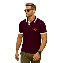 Dagcros Classic Men39s Polo T-Shirt with White