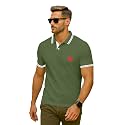 Dagcros Classic Men39s Polo T-Shirt with White