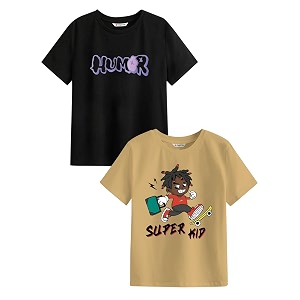 Dagcros Half Sleeve Round Neck Cotton Tshirt