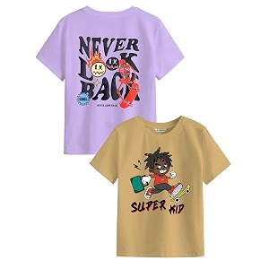 Dagcros Half Sleeve Round Neck Cotton Tshirt