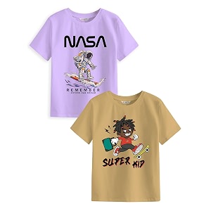 Dagcros Half Sleeve Round Neck Cotton Tshirt