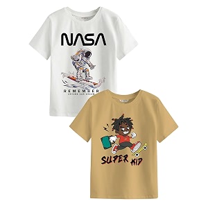 Dagcros Half Sleeve Round Neck Cotton Tshirt