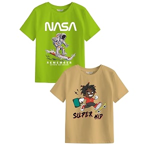 Dagcros Half Sleeve Round Neck Cotton Tshirt