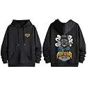 Dagcros Hoodies Fleece Lined Casual Sweatshirts Athletic