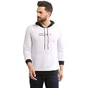 Dagcros Men39s Full Sleeve Printed Hooded T-Shirt
