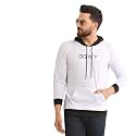 Dagcros Men39s Full Sleeve Printed Hooded T-Shirt