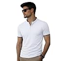 Dagcros Men Polo T-Shirt with White Trim