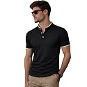 Dagcros Men Polo T-Shirt with White Trim