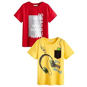 Dagcros Round Neck Combo T-Shirt for Boys