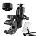 DAIERTEK Starlink Mini Pole Mount, Adjustable Starlink Mini Clamp, 360° Rotation, Compatible with Pipe Adapter and Flat Mount, for Pipe Adapter, for Car, Rv, Marine