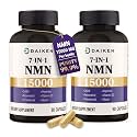 DAIKEN NMN 15000 Complex, CoQ10, Resveratrol and D3,90ct, 2Pk