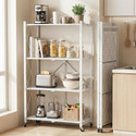 Dailora 4-Tier Multipurpose Foldable Kitchen Storage Rack
